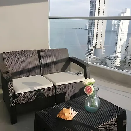 Lujoso Apto Piso 26 Con Vista Al Caribe *