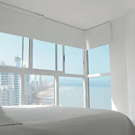 Lujoso Apto Piso 26 Con Vista Al Caribe Apartamento Cartagena
